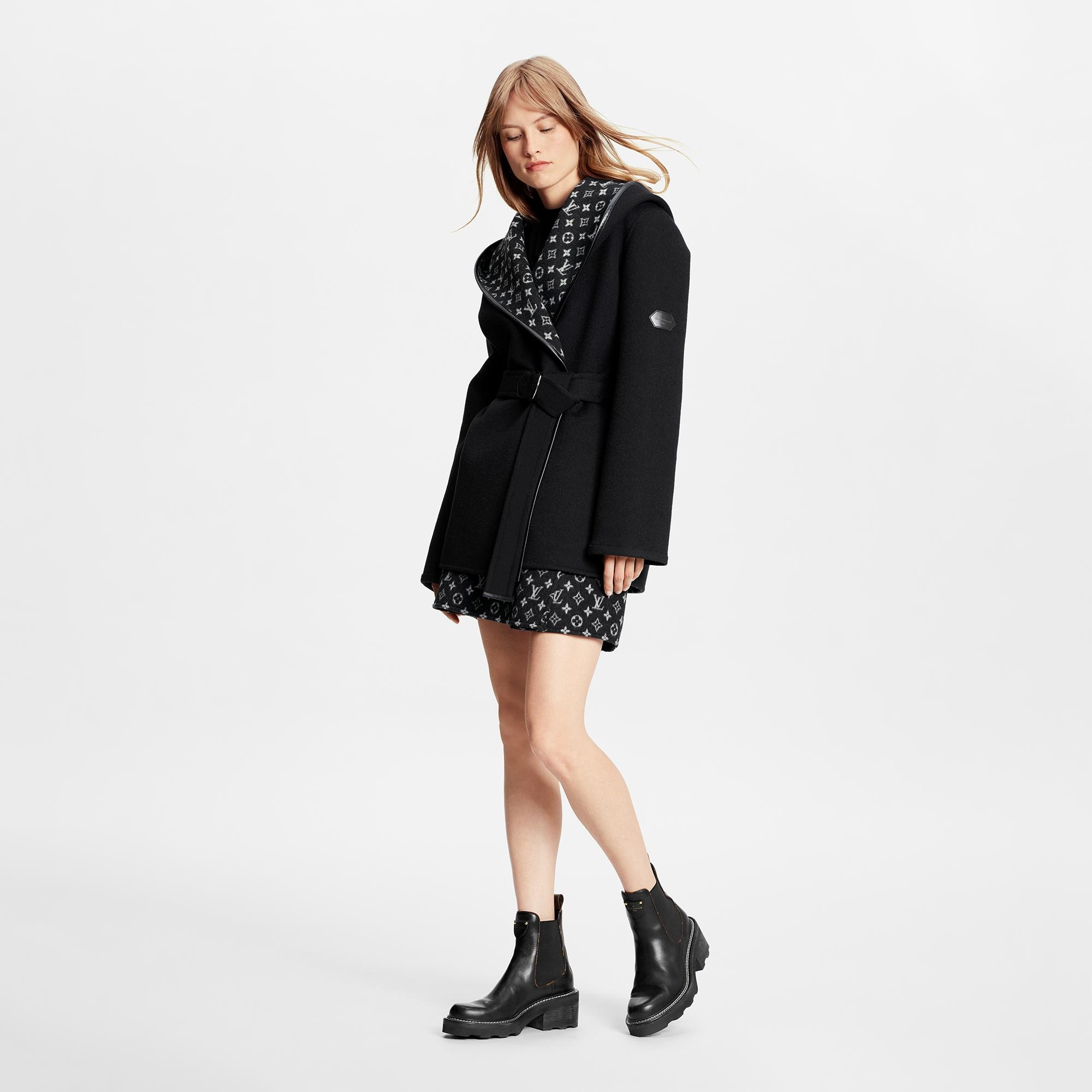 Belted Short Wrap Pea Coat - Ready-to-Wear | LOUIS VUITTON